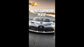 The $14 Million Dollar License Plate