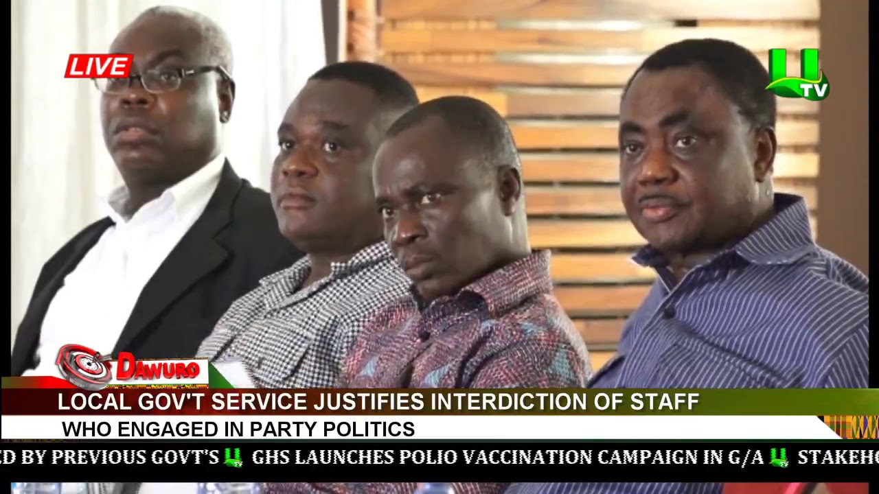 utv ghana frequency on multi tv Local Gov't Service justifies interdiction of staff who engaged in party politics