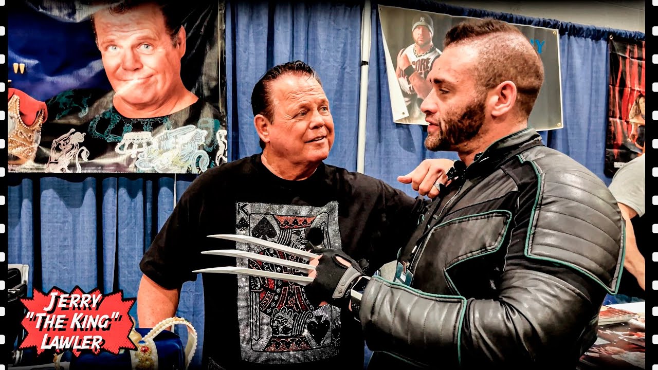 2021 Rhode Island Comic Con Jerry The King Lawler Interview WWE Vangeli Media