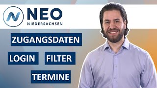 NEO Niedersachsen - Tutorial Zugangsdaten, Login, mein Profil, Termine, Filter