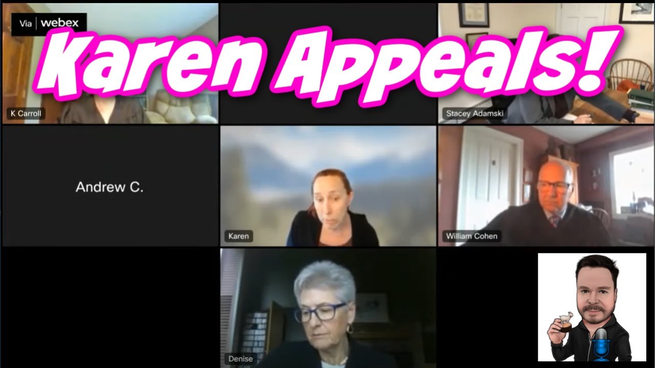 Karen Filed An Appeal And She Is Representing Herself!