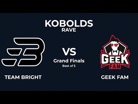 GEEK FAM vs TEAM BRIGHT - GRAND FINALS - Kobolds Rave Dota 2 Highlights