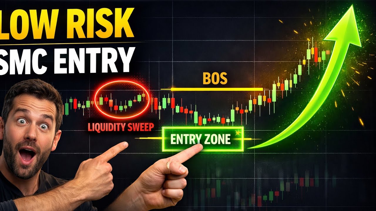 Best SMC Strategy To Get A Low Risk Entry - YouTube