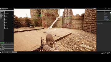 Делаю игру на Unreal Engine 4 - part 5. Добавлена стрельба, 4 разных оружия, урон, эффекты