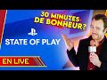 Playstation state of play en direct 30 minutes de bonheur