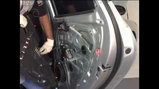 Hyundai I30 Rear Door Panel Removal