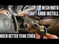 Installing Mishimoto Weighted Shift Knob Install on 2004 Nissan 350Z DE! Interior Looks 100x Better!
