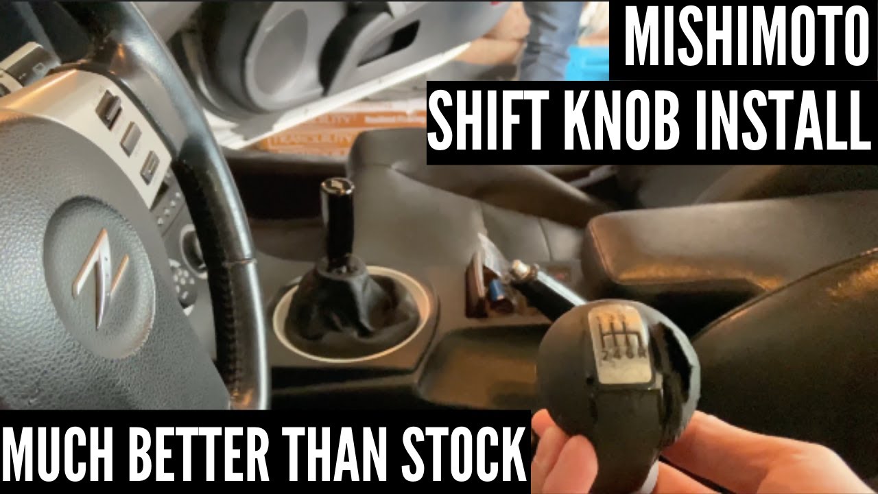 Installing Mishimoto Weighted Shift Knob Install on 2004 Nissan 350Z DE