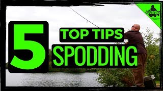 5 CARP FISHING SPODDING TIPS