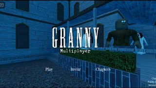 [Roblox] Granny: Multiplayer Chapter 3 II First Version II Train escape II Full Gameplay #1