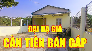 ( đã bán ) Cần Tiền Bán Gấp Căn Nhà Cấp 4 l Rộng - Thoáng - Giá Rẻ l Đức Hòa - Long An