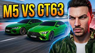 BMW M5 F90 vs. AMG GT63 on CCDPLANET MTA!