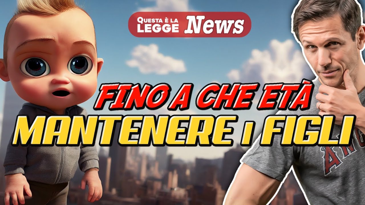 STOP MANTENIMENTO ai FIGLI da 18 a 30 anni | Avv. Angelo Greco