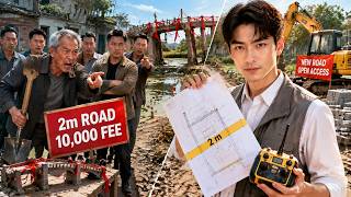 30 tahun diintimidasi soal tanah! Putra arsitek blokir jalan pernikahan mereka dengan 6 ekskavator screenshot 2