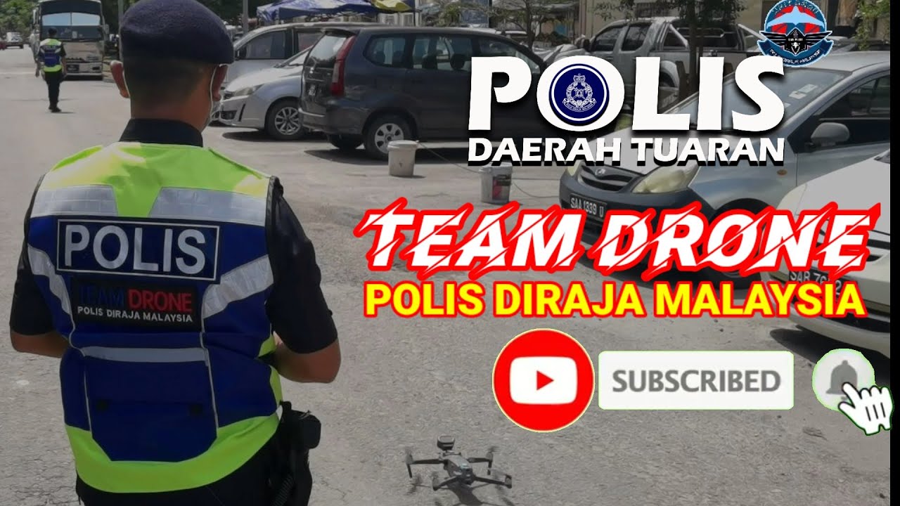 Polis malaysia drone