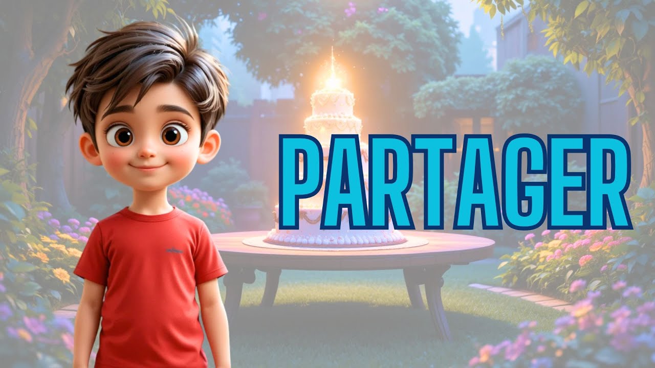 Issac et le gâteau magique : une histoire animée pour apprendre à partager