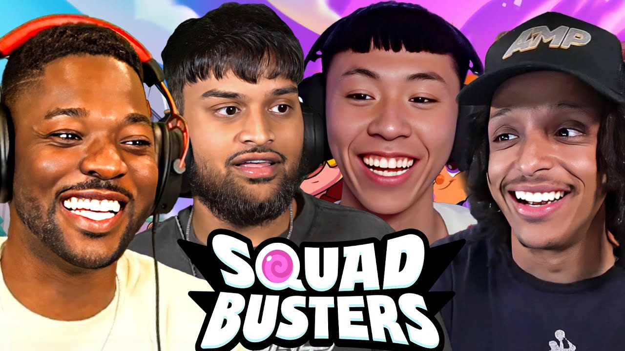 RDC x AMP ON THE SAME TEAM AGAINST STREAMERS! | Squad Busters Tournament