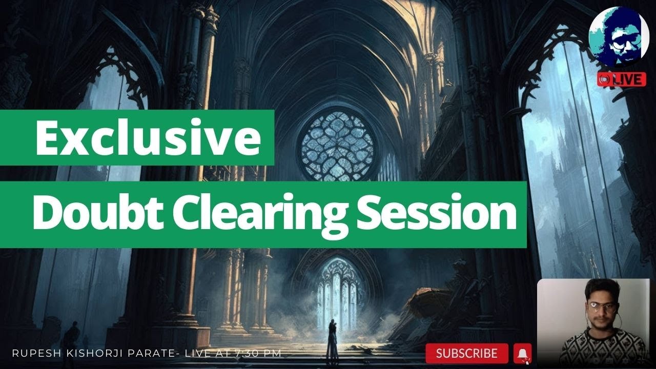 Exclusive, Doubt Clearing Session | How to design architecture project ...