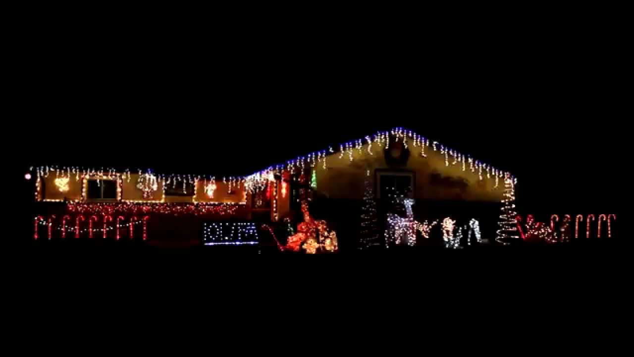Patton Family Christmas House Light Show YouTube
