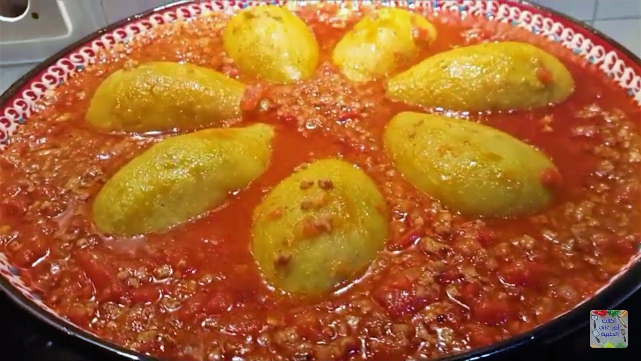 مسقعة البندورة ( الفرنجي ) بعبها محشي قرع اكلة سورية حلبية على اصولها طيبة و منظومة و غير شكل