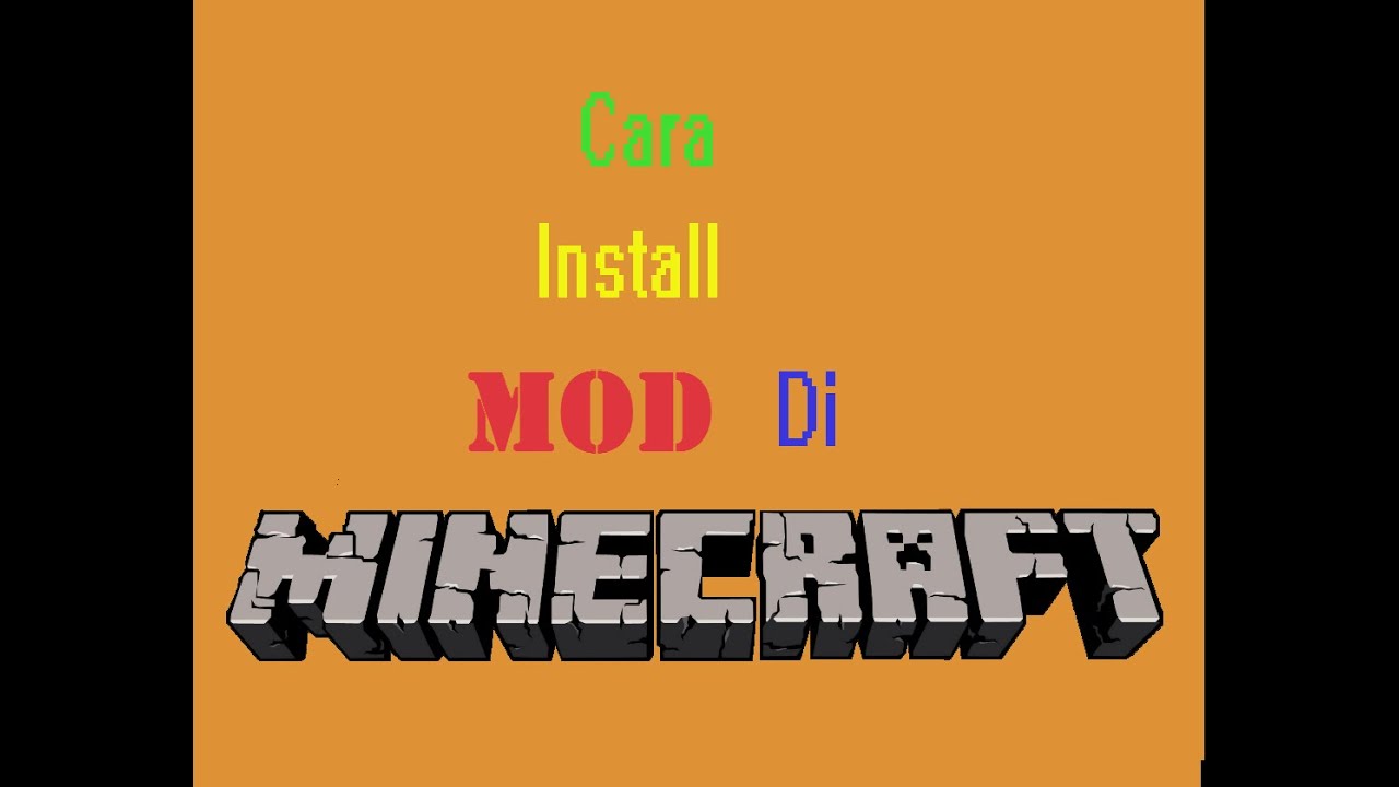 Cara install mod ke Minecraft 1.7.10 (Bahasa Indonesia) YouTube