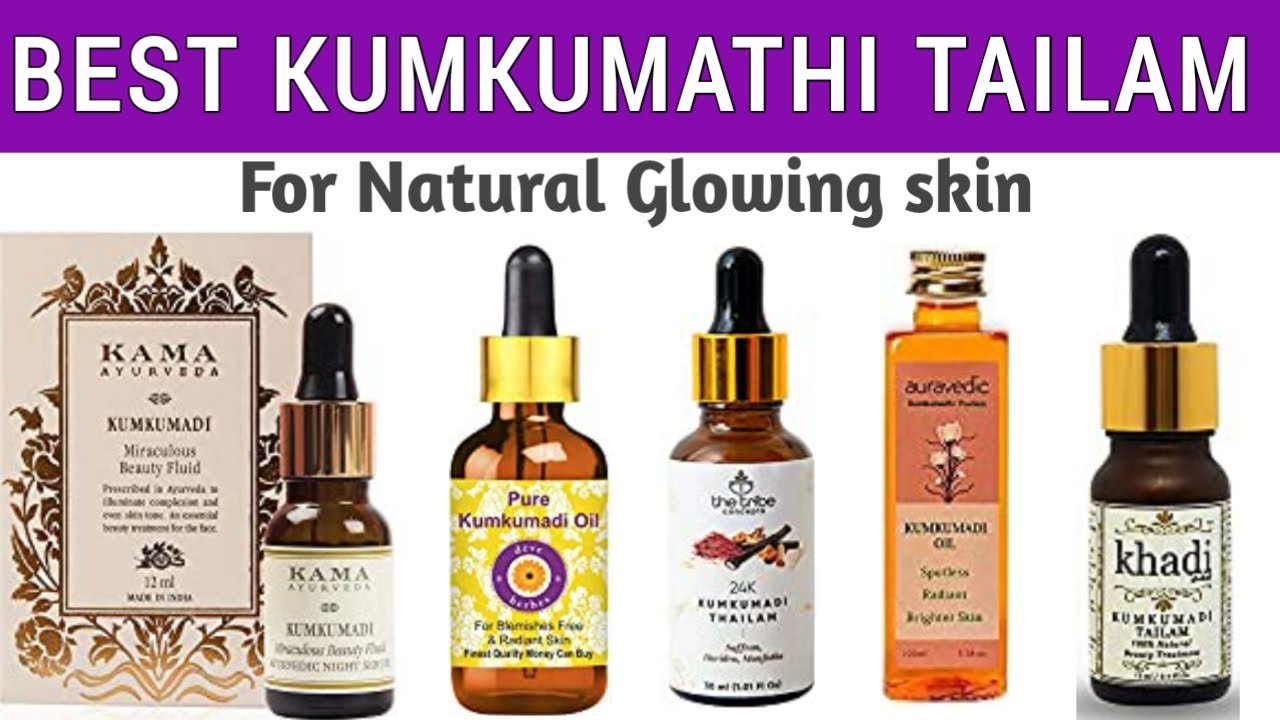 Top 10 best kumkumadi Oil Brands In India With Price Kumkumadi