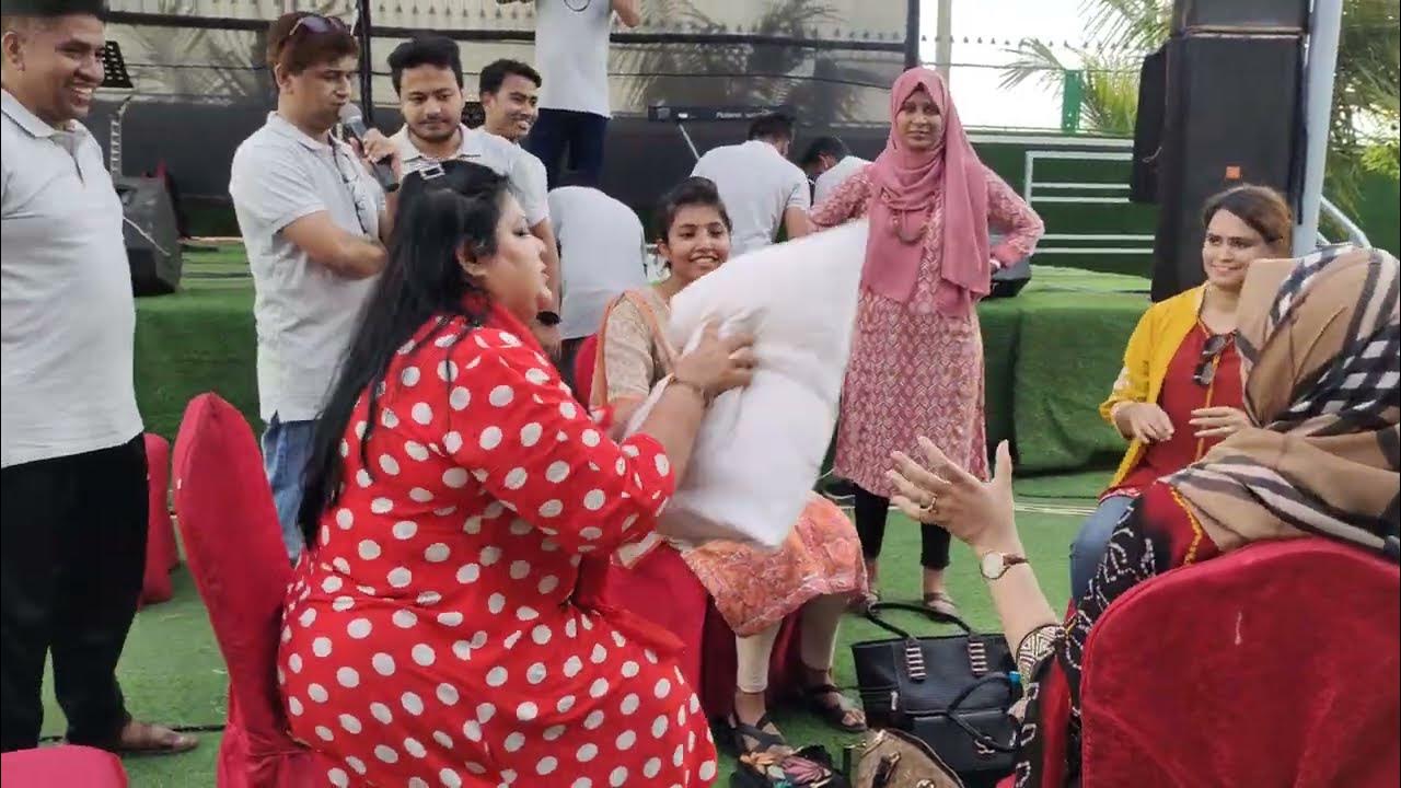 Pillow Pass game Corporate Game YouTube