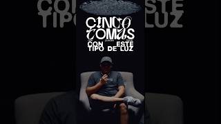 la luz cenital lo cambia todo. #iluminacion #softbox #filmmaking #videotips #luz