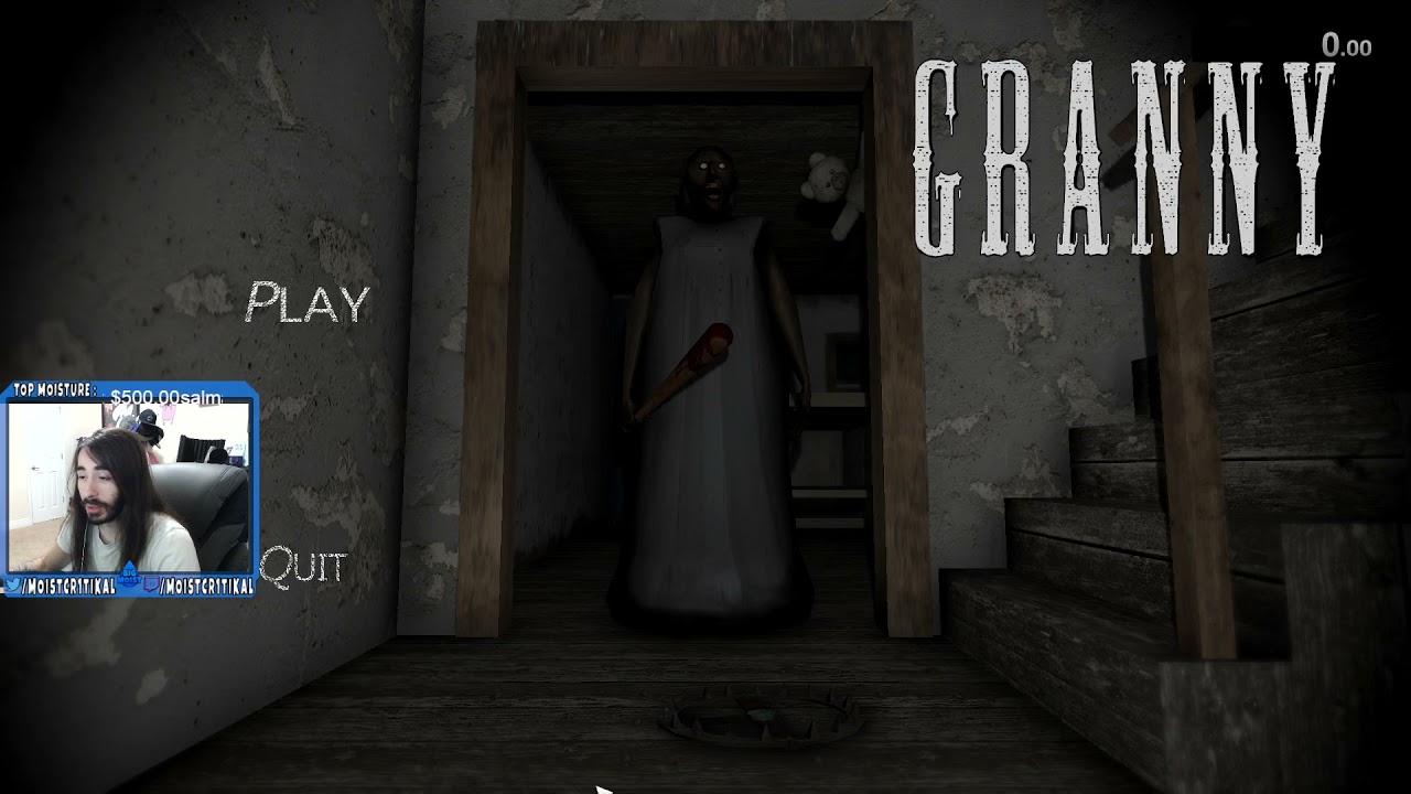 moistcr1tikal Stream August 09, 2021 Granny Speedruns