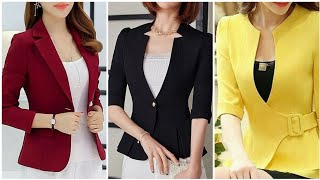 Extremely Gorgeous And Stylish Office Wear jacket Design ldeas For Winter Collection 2023