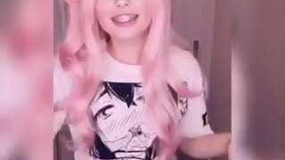 Belle Delphine singing her music