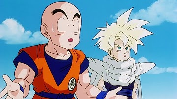 Dbz - Goku asks Gohan to fight Cell