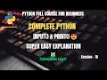 Session 18: Python input() and print() Functions 🔥 Learn with Examples | Python for Beginners