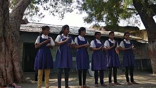 Scout and Guide different type of clapping by Z P School Gorvha