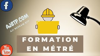 Formation Métré: Les Gros Oeuvres