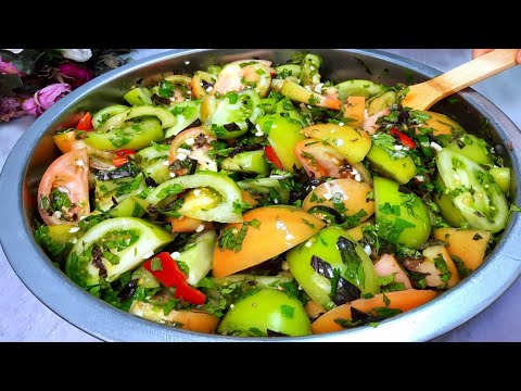 No Cooking No Sterilization THE SECRET TO KEEPING SALAD FRESH FOR WINTER