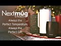 Nextmug Temperature-Controlled Self-Heating Coffee Mug – Black 14 oz. Smart Mug with 3 Heat Settings