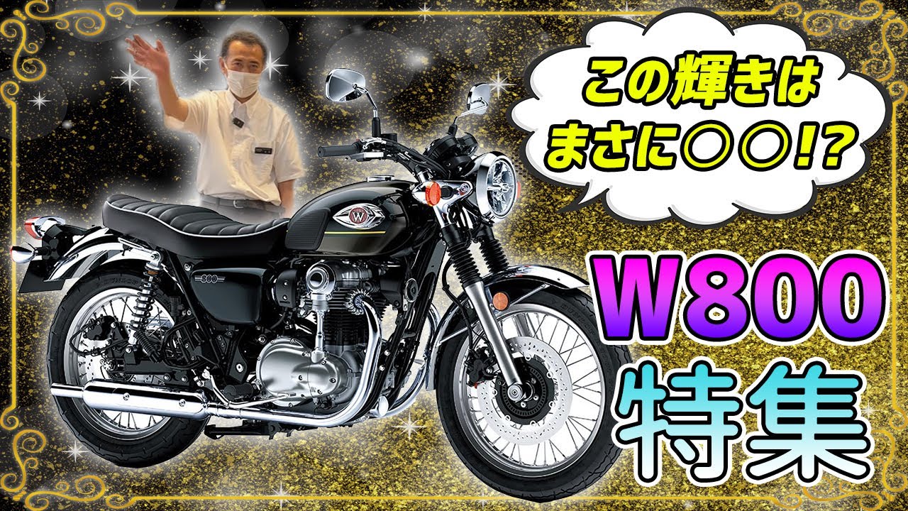 【ダンディ】W800の新色が渋くてカッコイイ件！【カワサキ プラザ千葉桜木】