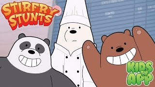Stirfry Stunts – We Bare Bears (Cartoon Network) Part 2 - Best App For Kids screenshot 2