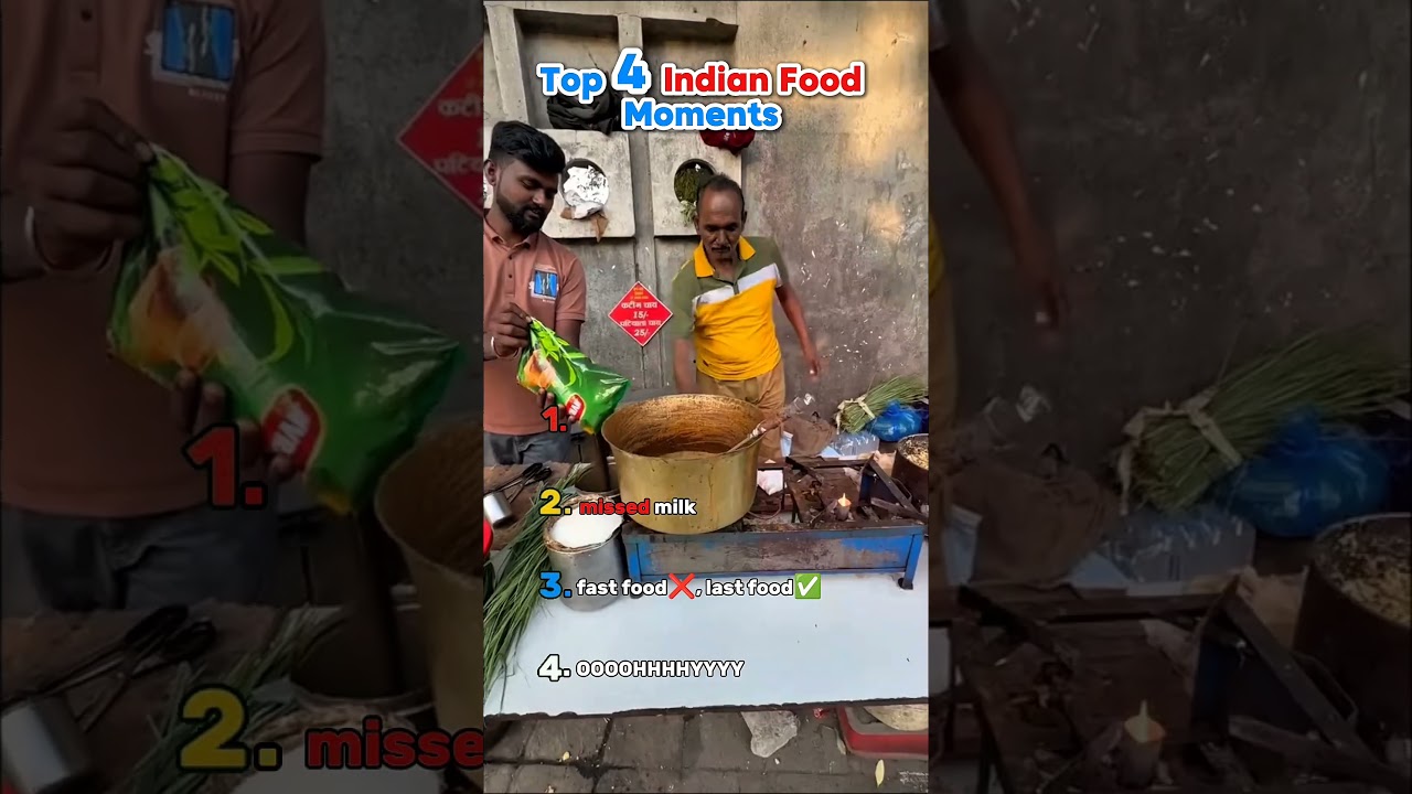 top 4 Indian food moments