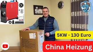 Abgastemperaturen / Hitzeschutz - 5KW China Standheizung 
