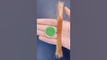 HOW TO MAKE A TREE  WITH WIRE AND BEADS 📿