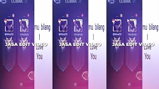 PRESET ML KAMU BILANG I LOVE YOU SEMUA MUA X CANTIK MANIS LUCU LUCU 🥰😍