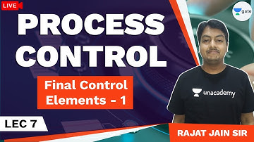 Final Control Elements Part - 1 | L - 7 | Process Control | GATE/ESE 2021 | Rajat Sir