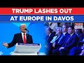 'Europe Not Heading In Right Direction': Donald Trump At WEF Davos 2026