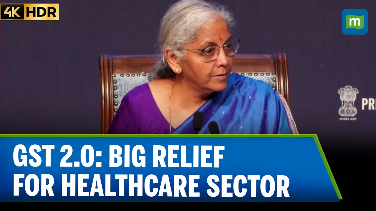 GST 2.0 Reforms Brings Big Change In Healthcare Sector | Nirmala Sitharaman | 4K