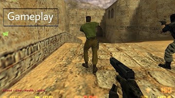 Counter strike 1.6 gameplay dust2 map 💥💥    #cs #cs1.6 #csgo #counterstrike 