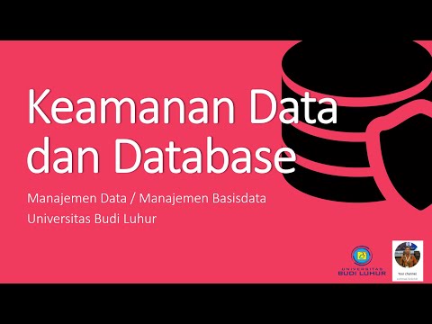 Video: Apa saja yang termasuk dalam manajemen data?