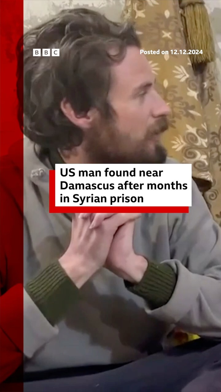 US man Travis Timmerman was detained for months in a Syrian prison. #BBCNews