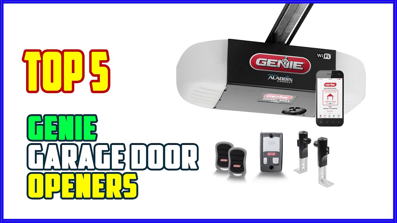 TOP 5 Best Genie Garage Door Openers 2026